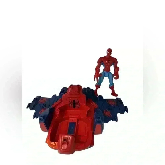Marvel Superhero Mashers 6” Spider-Man & Sky Crawler Vehicle - Picture 1 of 4